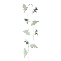 Guirlande lumineuse LED à piles dinosaures verts 165cm