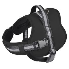 Harnais matelassé noir 96cm