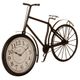 Horloge à poser métal et verre forme de vélo 50x13x36cm