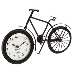 Horloge à poser vélo 27x19cm