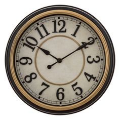 Horloge plastique NELL style vintage  D29.2cm