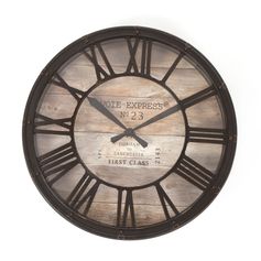 Horloge plastique vintage D 37cm