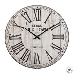 Horloge silencieuse bois D 38cm