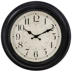 Horloge silencieuse plastique D 40cm
