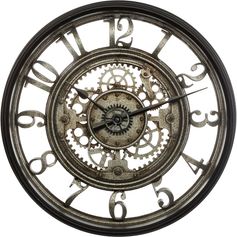 Horloge silencieuse plastique D 51cm - ATMOSPHERA