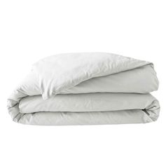 Housse de couette percale blanc 220x240cm