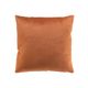 Housse de coussin CIRCLES terracotta velours 40x40cm