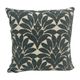 Housse de coussin polyester EVASION noire 40x40cm