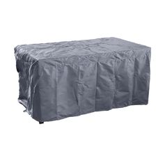 Housse de protection pour table de jardin polyester gris 180x110x60cm