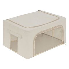 Housse de rangement DRESSY beige 50x25x35cm