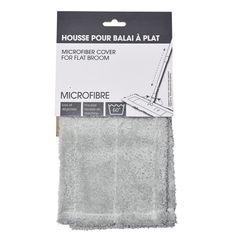Housse microfibre pour balai à plat