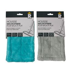 Housse microfibre pour balai à plat