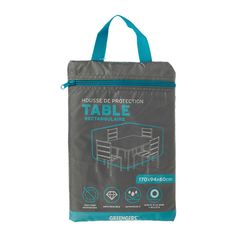 Housse protection table rectangulaire polyuréthane 225x125x80cm