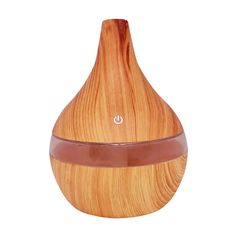 Humidifcateur et diffuseur d'huiles essentielles bois 11x14.5cm