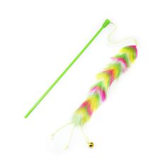 Jouet canne à pêche pour chat H 43cm