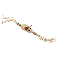 Jouet matatabi souris en corde 3x12cm