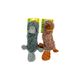 Jouet peluche pour chien castor