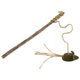 Jouet pour chat canne à pêche et souris bois matatabi 25cm