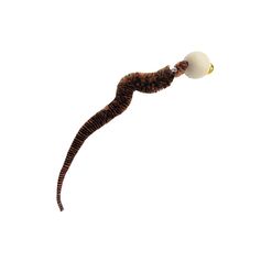 Jouet pour chat chenille grelot 2.5x22cm