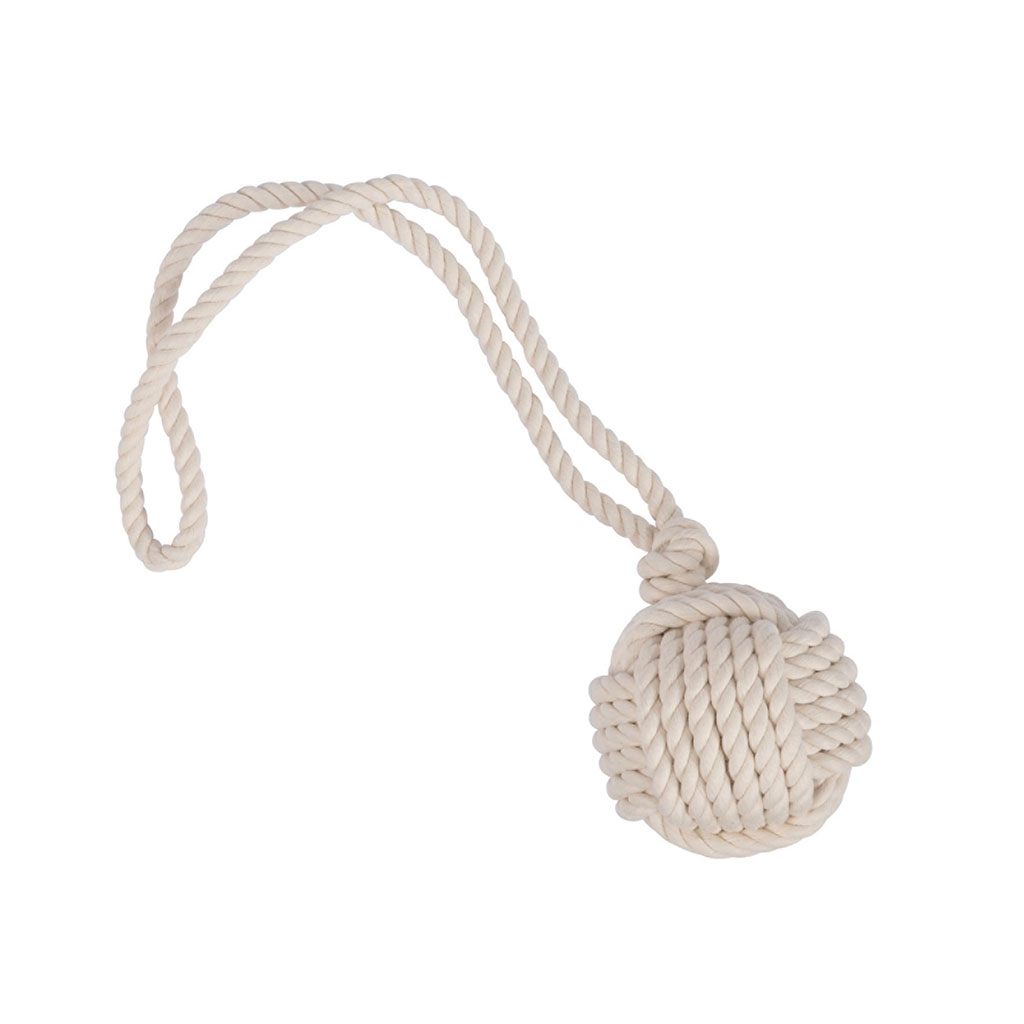 Jouet pour chien corde et balle 48cm