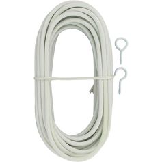 Kit câble pour tringle à rideau blanc 2m