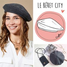 Kit couture Béret City - CRAFTINE