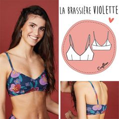 Kit couture brassière Violette - CRAFTINE