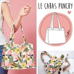 Kit couture sac cabas Punchy - CRAFTINE