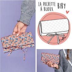 Kit couture Pochette à bijoux - CRAFTINE