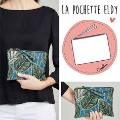 Kit couture pochette Eldy - CRAFTINE