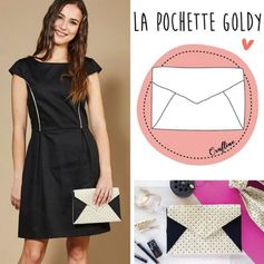 Kit couture pochette Goldy - CRAFTINE