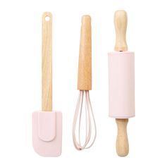 Kit de pâtisserie enfant 3 pièces rose - NOEMIE HONIAT