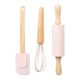 Kit de pâtisserie enfant 3 pièces rose - NOEMIE HONIAT
