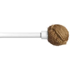 Kit de tringle extensible embout ADA avec corde blanc 130-240cm