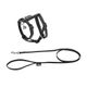 Kit harnais + laisse pour chat noir