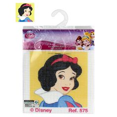 Kit point de croix Disney Blanche Neige 12x12cm