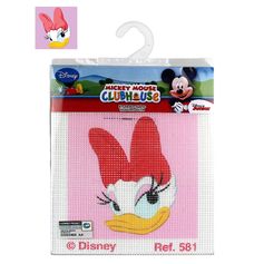 Kit point de croix Disney Daisy Duck 12x12cm