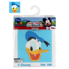 Kit point de croix Disney Donald Duck 12x12cm