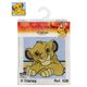 Kit point de croix Le Roi Lion 12x12cm
