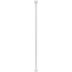 Kit tringle à rideau extensible GAIA 210-380cm blanc mat D 28mm