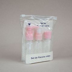 Kit voyage 3 flacons rose