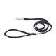 Laisse fine noire chien 120cm