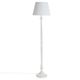 Lampadaire bois blanc H 153cm