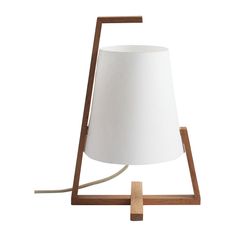 Lampe à poser bambou design H 31cm
