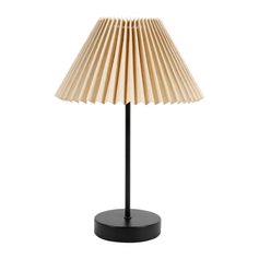 Lampe AURELIA beige noir H38cm