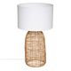Lampe cylindrique rotin Karla H56cm