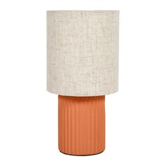 Lampe EVA terracotta H27cm