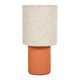 Lampe EVA terracotta H27cm