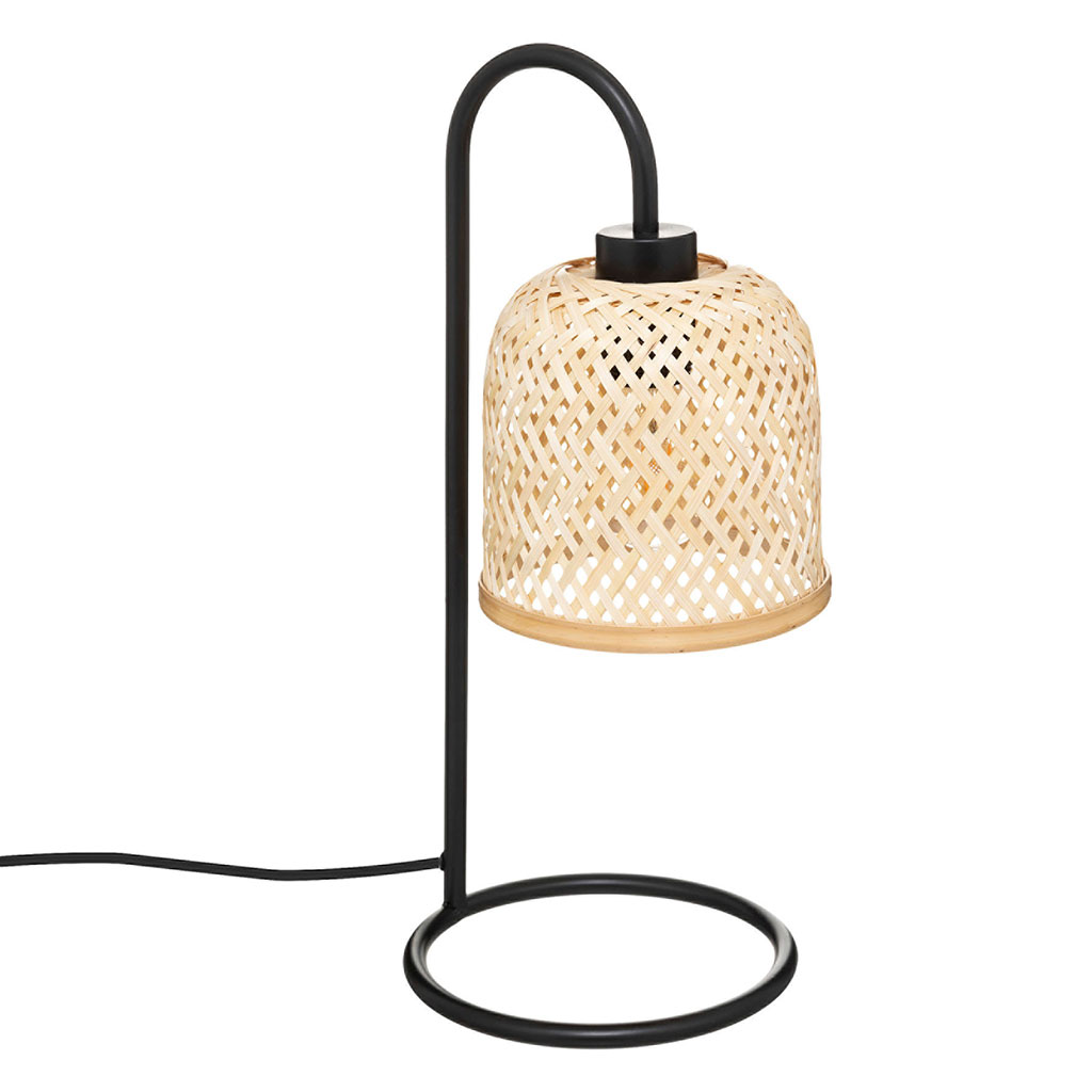 Lampe à poser bambou H43.5cm - Centrakor
