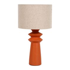 Lampe REY terracotta H41cm